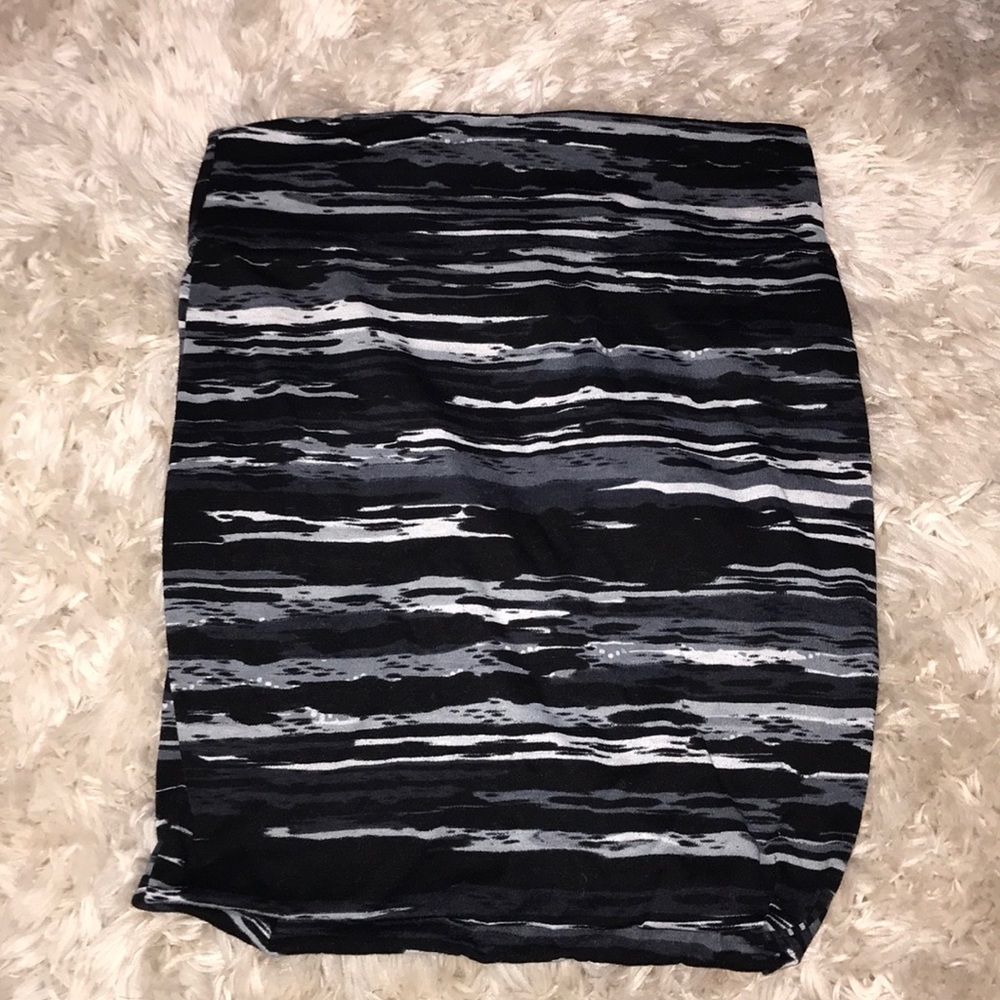 Print Bodycon Skirt